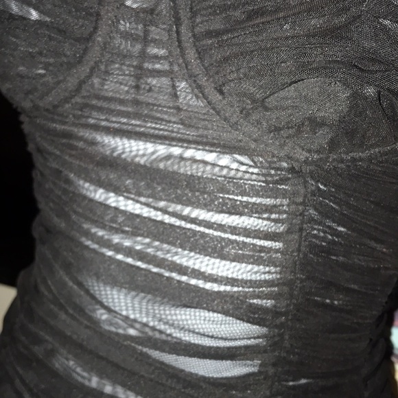 Beautiful XS black sheet dress by House of London - Picture 4 of 6